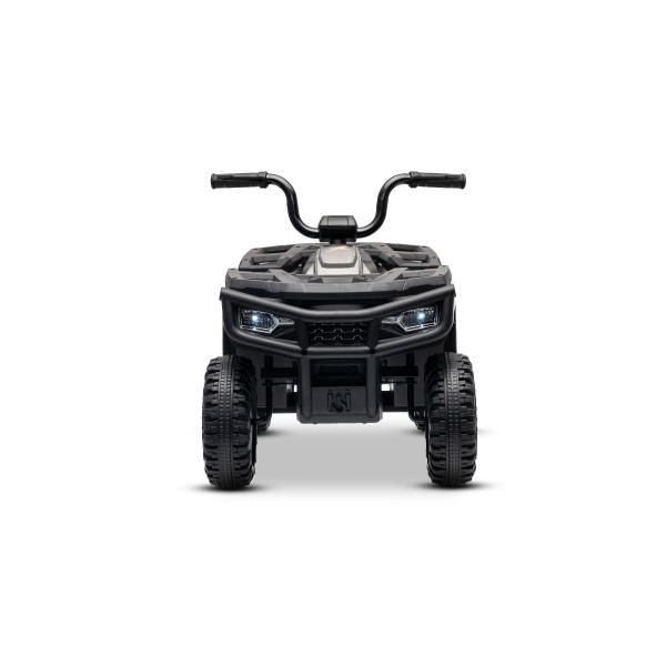 Licencovaná elektrická čtyřkolka Arctic Cat 12V se zadním pohonem, šedá, LED světla, Líti