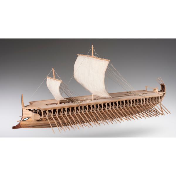Dušek Řecká triréma 480 př.n.l 1:72 kit (obrázek 3)