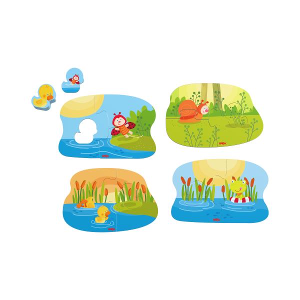 Haba Puzzle pro nejmenší Mládě zvířat 4 ks (obrázek 5)