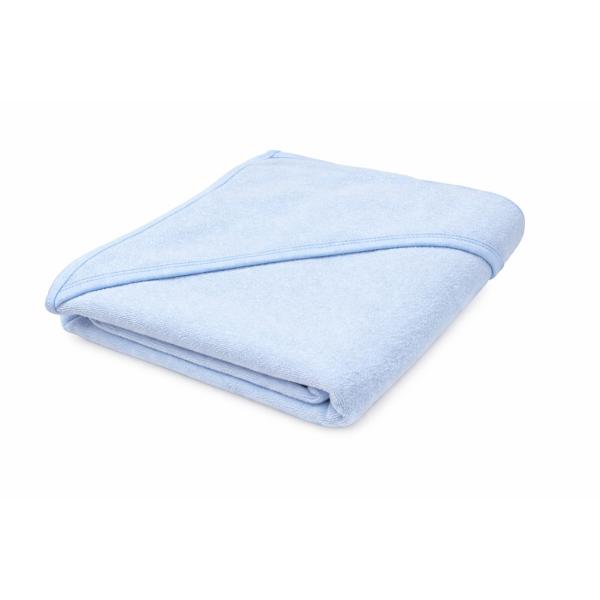 Detská froté osuška s kapucňou New Baby 100x100 cm blue