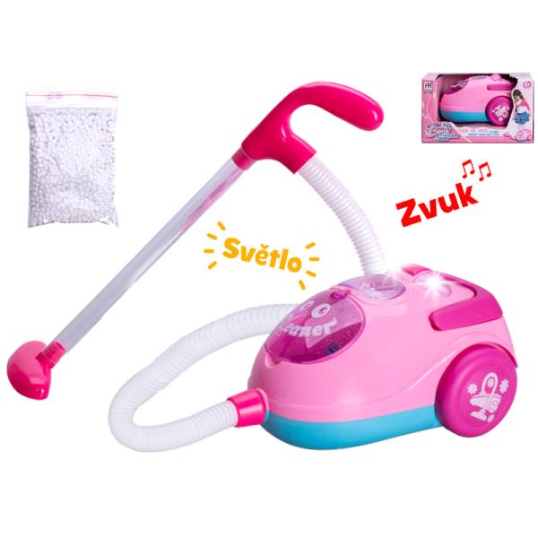 Vysavač 18 cm na baterie se světlem a zvukem