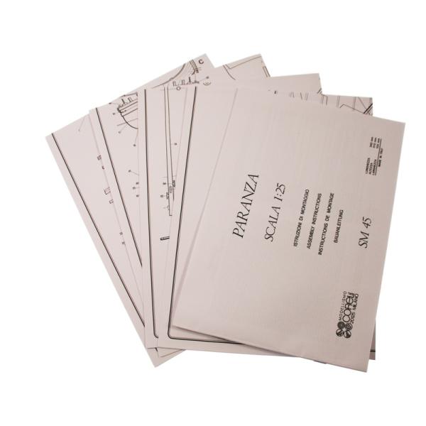 COREL Paranza rybářská loď 1:25 kit (obrázek 6)