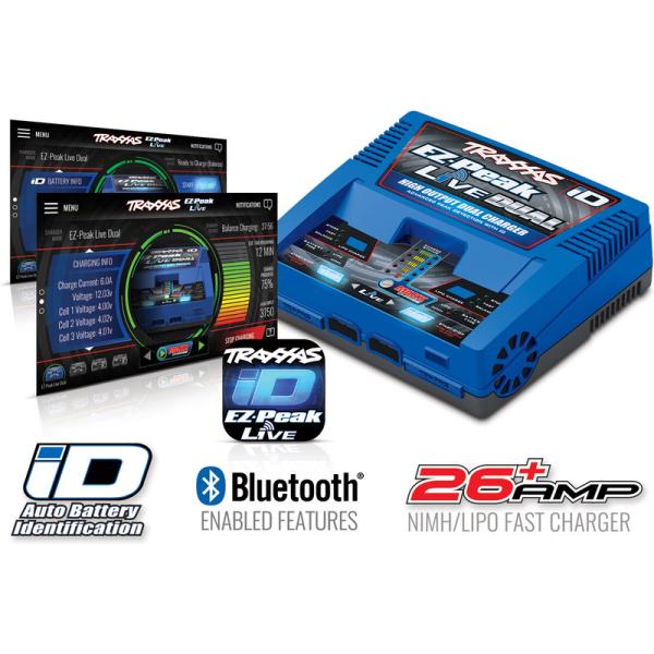 Traxxas nabíječ EZ-Peak Live Dual 2x100W (obrázek 6)