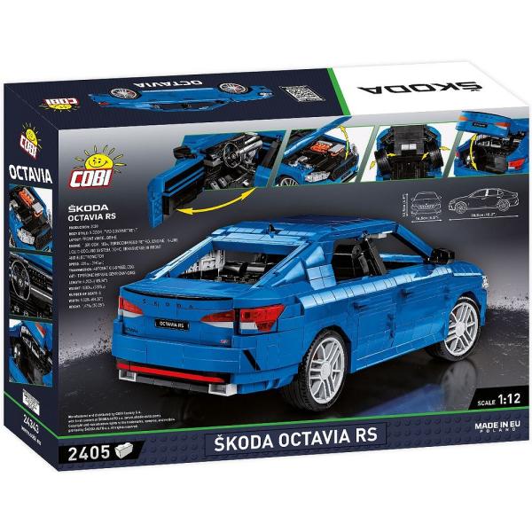 Cobi Škoda Octavia IV RS, 1:12, 2350 k