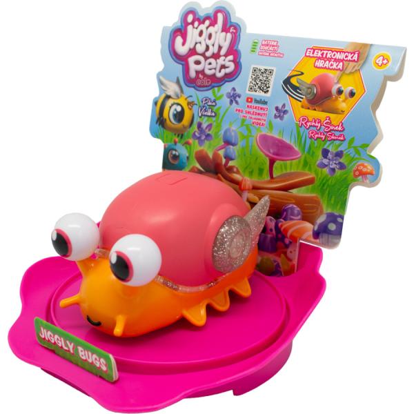 JIGGLY BUGS Slimák oranžový (obrázek 4)