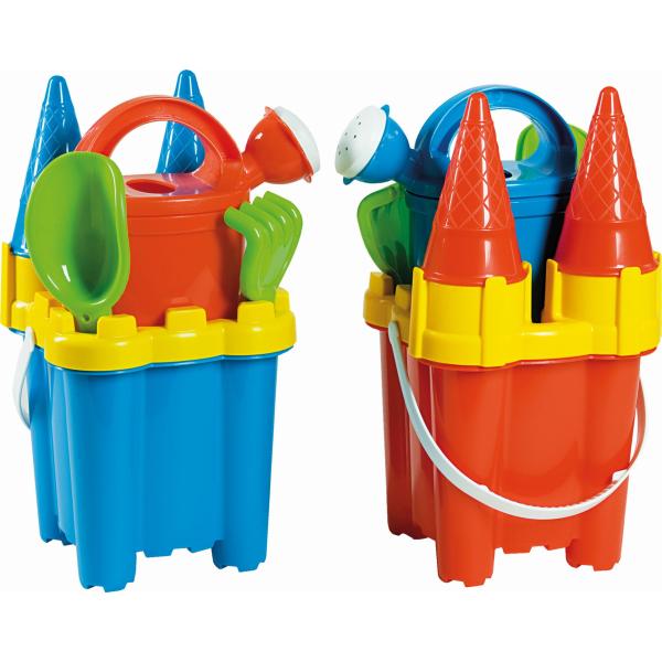 Androni Sada na písek hrad – výška 29 cm, modrá