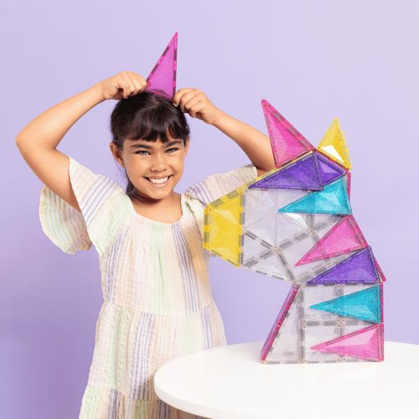 CONNETIX® Glitter Unicorn Pack magnetická stavebnice 56 ks (obrázek 8)