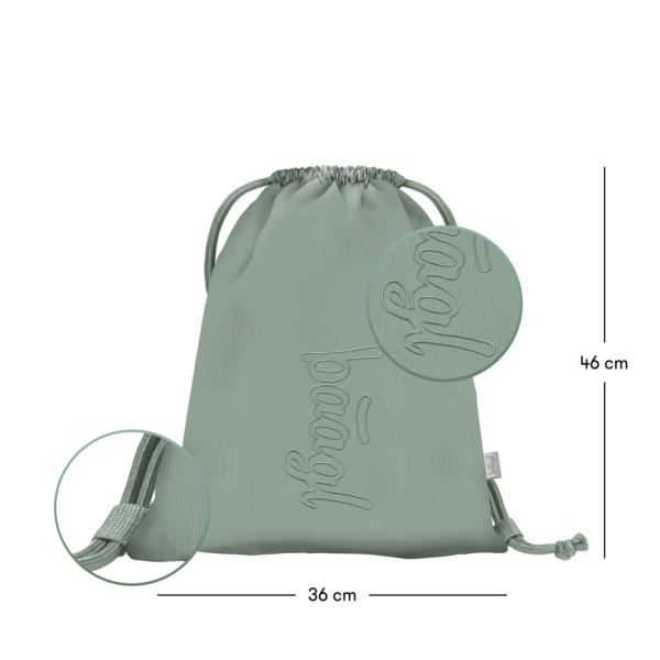 BAAGL SADA 3 Skate Max Mentol: batoh, penál, sáček (obrázek 11)