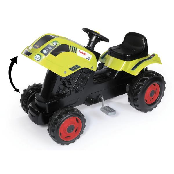Smoby Šlapací traktor CLAAS zelený s vozíkem (obrázek 3)