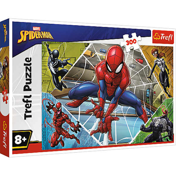 Trefl Puzzle 300 - Úžasný Spiderman / Disney Marvel Spiderman