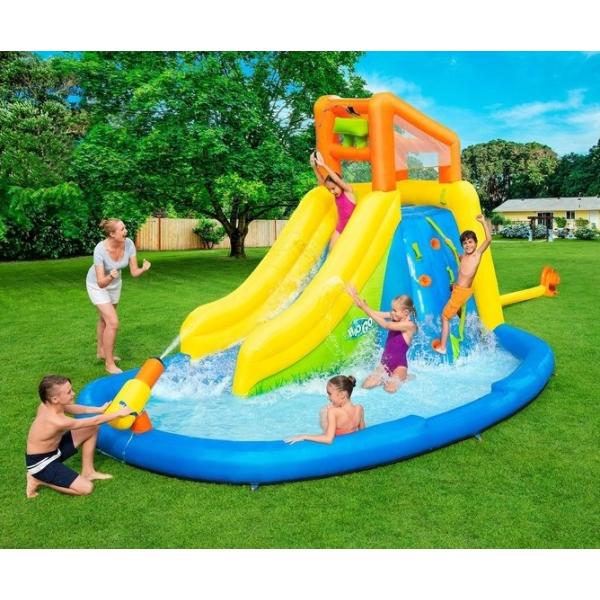 Mega vodní park Bestway 53345 Mount Splashmore 4.35mx 2.86mx 2.67m