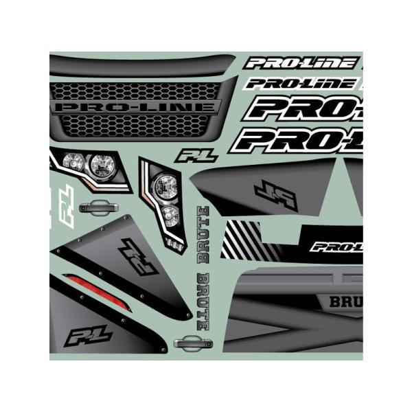 Pro-Line karosérie 1:8 Brute Bash Armor bílá (Arrma Kraton 6S) (obrázek 4)