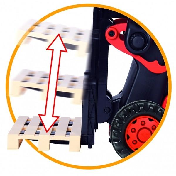 BIG Vysokozdvižný vozík Linde šlapací (obrázek 9)