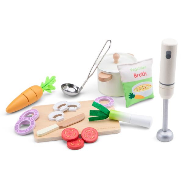 New Classic Toys Sada potravin na přípravu polévky (obrázek 3)