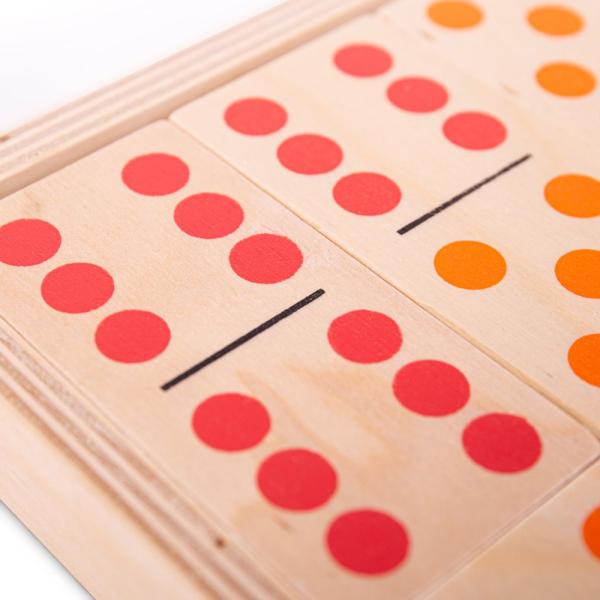 Bigjigs Toys Velké dřevěné domino (obrázek 4)