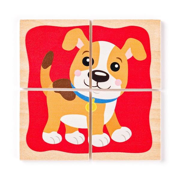 Woody Minipuzzle - Zvířátka (obrázek 4)