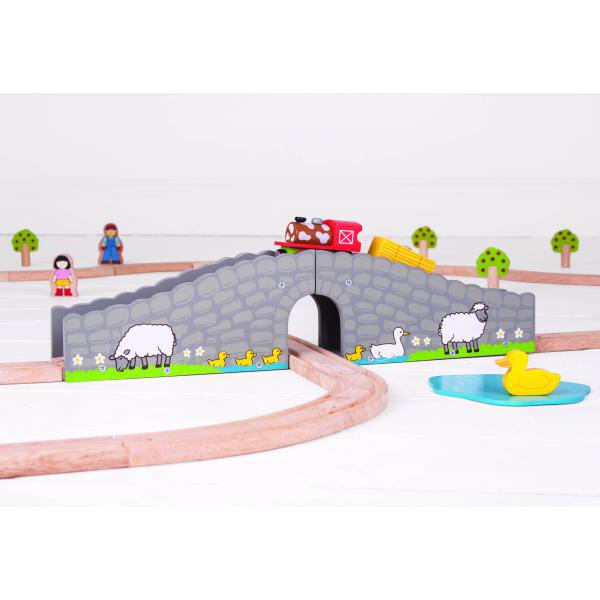 Bigjigs Rail Farma most s tunelem (obrázek 3)