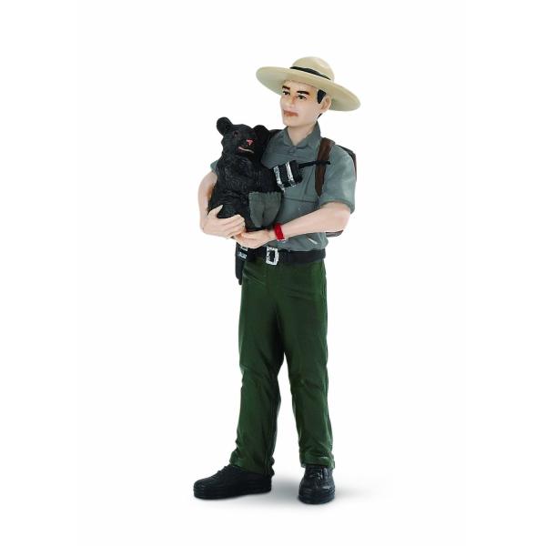 Safari® Strážca parku Jim s medvieďaťom