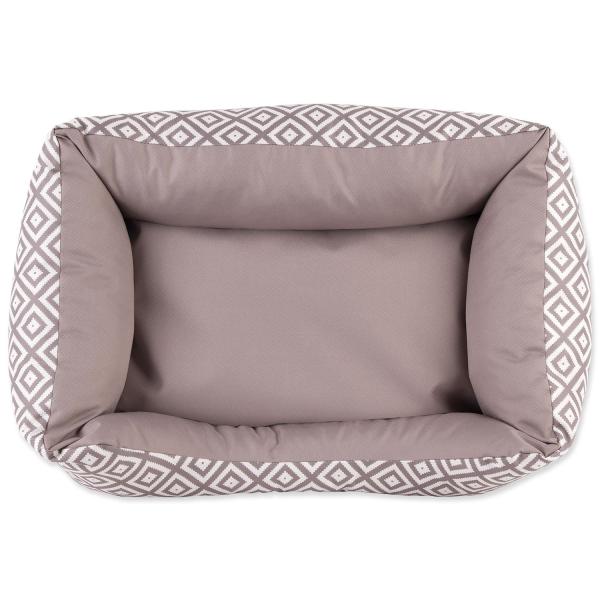 Pelíšek Dog Fantasy Sofa etno hnědý 75x55x20cm (obrázek 4)