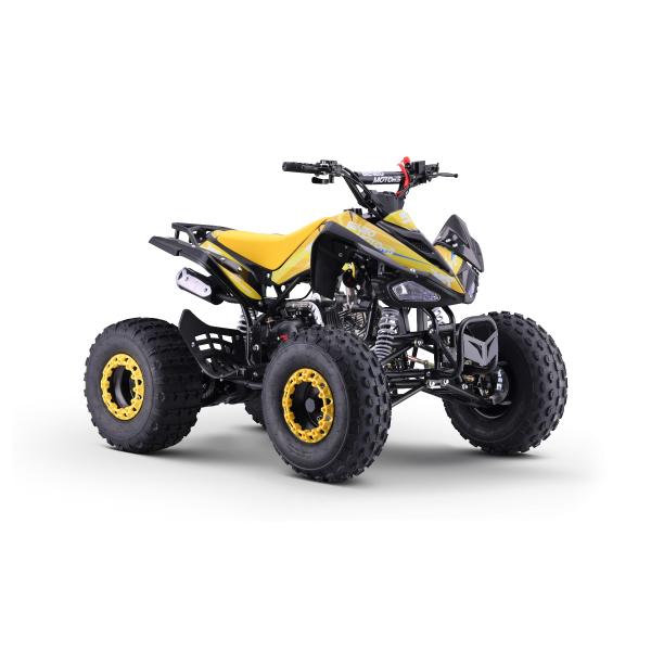 Benzínová čtyřkolka pro děti Beneo Motors ZXT žlutá - 125cm3