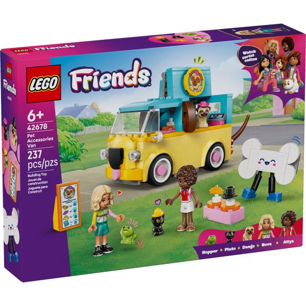 LEGO® Friends 42678 Dodávka s doplňky pro mazlíčky