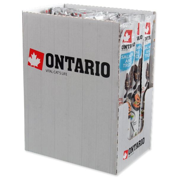 Pochoutka Ontario losos a pstruh, tyčinka 5g (obrázek 3)