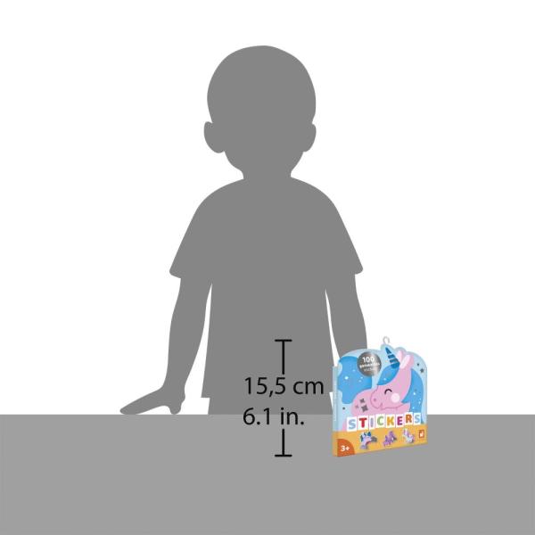 Janod Samolepky Jednorožci 100 ks (obrázek 7)