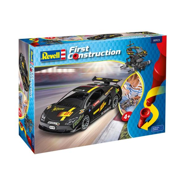 First Construction auto 00923 - Racing Car (černé) (1:20)