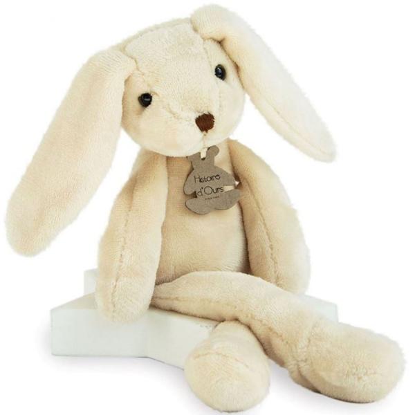Doudou Histoire D´Ours PlyšOvý KamaráT Biely ZajačIk 40 Cm-image