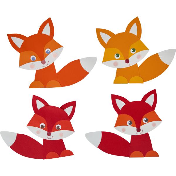 Haba Kreativní sada První stříhací lišky