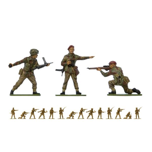 Classic Kit VINTAGE figurky A02701V - WWII British Paratroops (1:32) (obrázek 3)