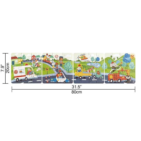 Hape Puzzle - Záchranná vozidla (obrázek 5)