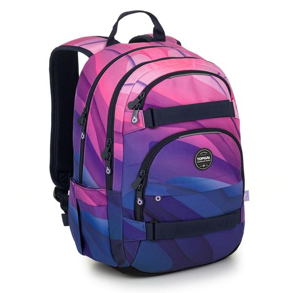Ružovofialový študentský batoh Topgal VIKI 25032