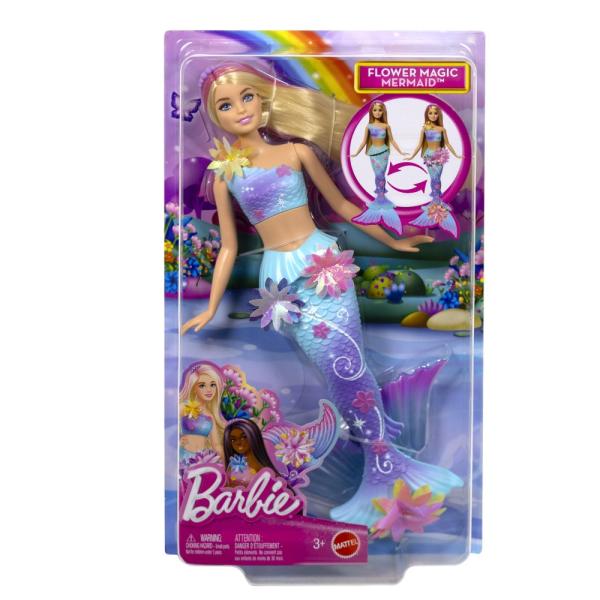 Barbie kouzelná květinová mořská panna - Blondýnka (obrázek 5)