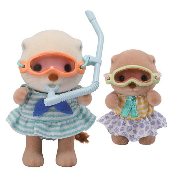 Sylvanian Families Vydří sestry na dovolené u moře (obrázek 3)