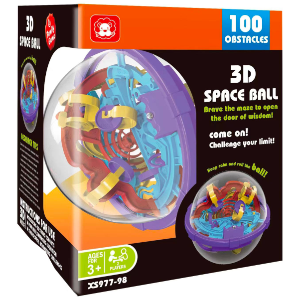 3D Labyrint Vesmír – 100 úrovní