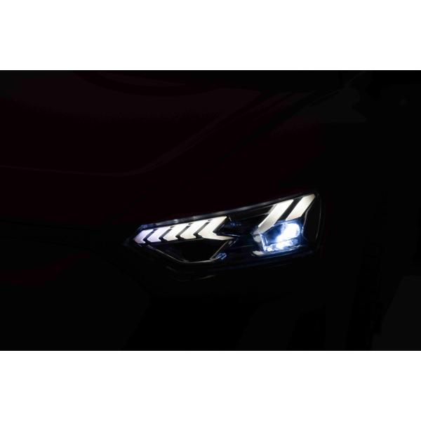 Elektrické autíčko Audi RS E-tron GT 12V, modré, široké jednomístné sedadlo, 2,4 GHz dálk.