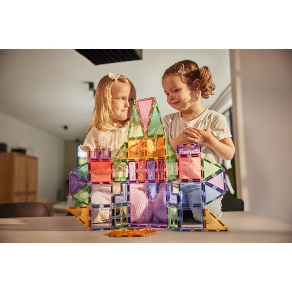 Cleverclixx Magnetická stavebnice Petite Pastel Pack – 36 ks (obrázek 8)
