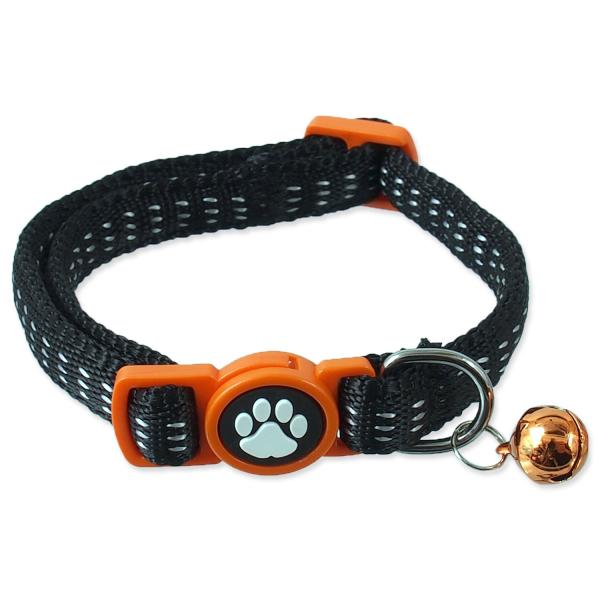 Collare Magic Cat Nylon XS nero 1x19-31cm