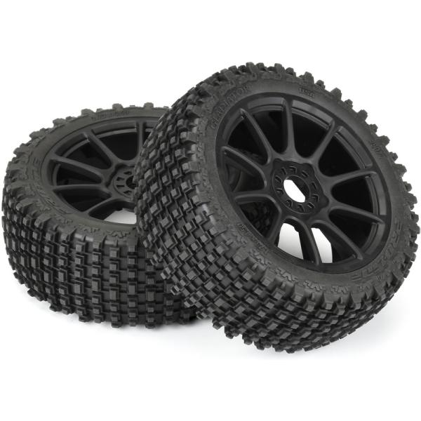 Pro-Line kolo 3.3", pneu Gladiator M2, disk Mach 10 H17 černý (2) (obrázek 3)