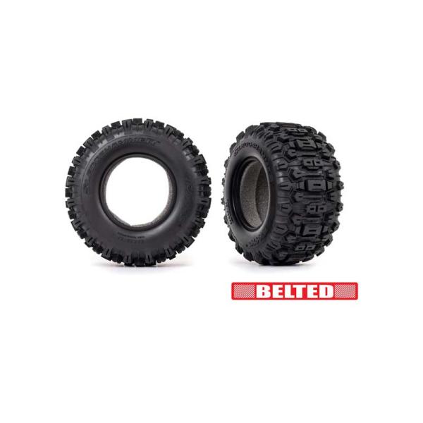 Traxxas pneu 2.9/3.8" Sledgehammer All-Terrain (belted) (2)