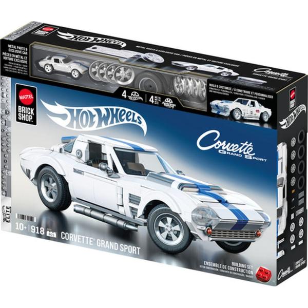 Mega Hot Wheels prémiová edice - Corvette (obrázek 5)