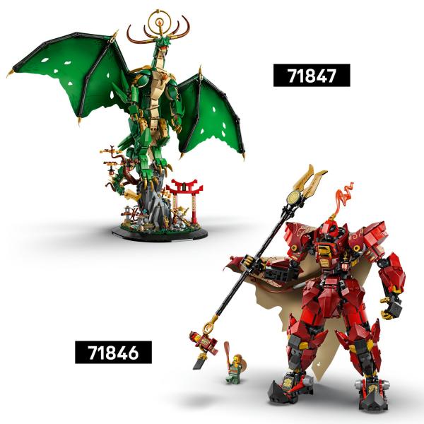 LEGO® NINJAGO® 71846 Robot Ohnivého rytíře