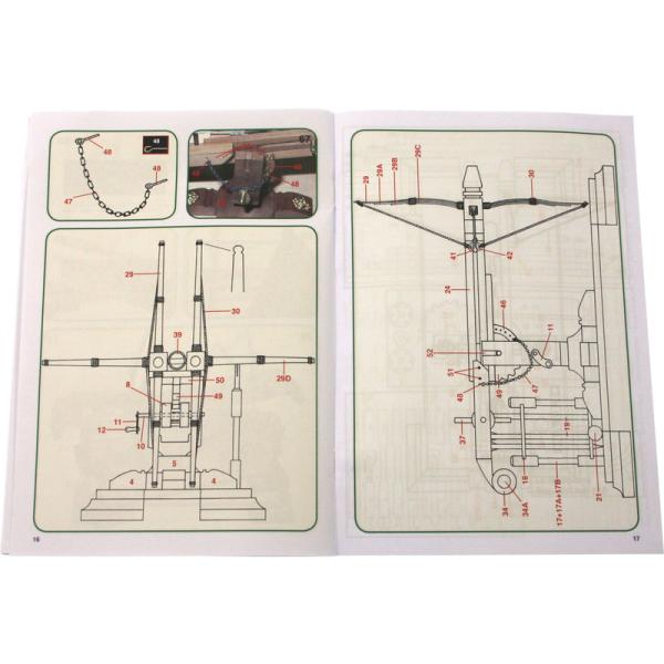 Mantua Model Kuše Scorpion 1:17 kit (obrázek 9)