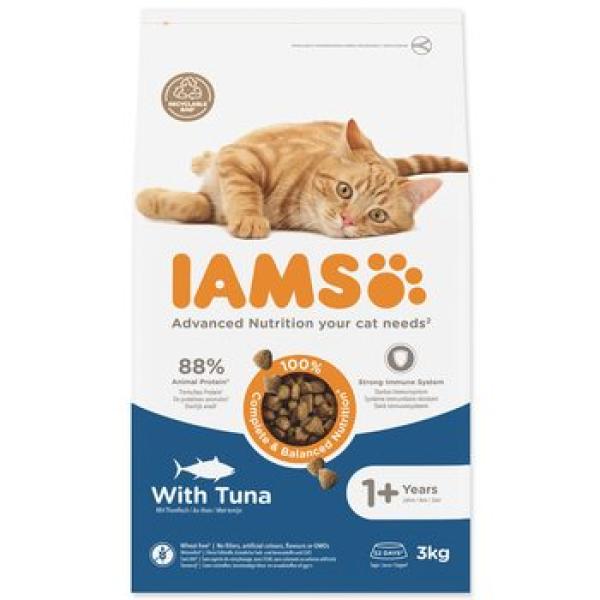 Krmivo IAMS Cat Adult tuňák 3kg