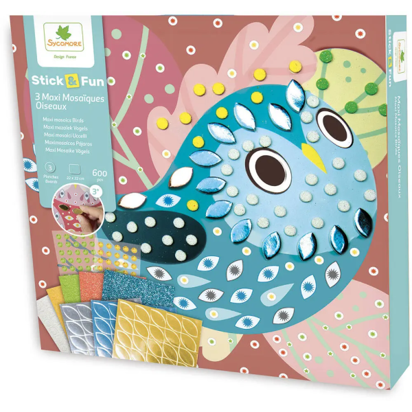 Sycomore Stick & Fun - mozaika - vtáky