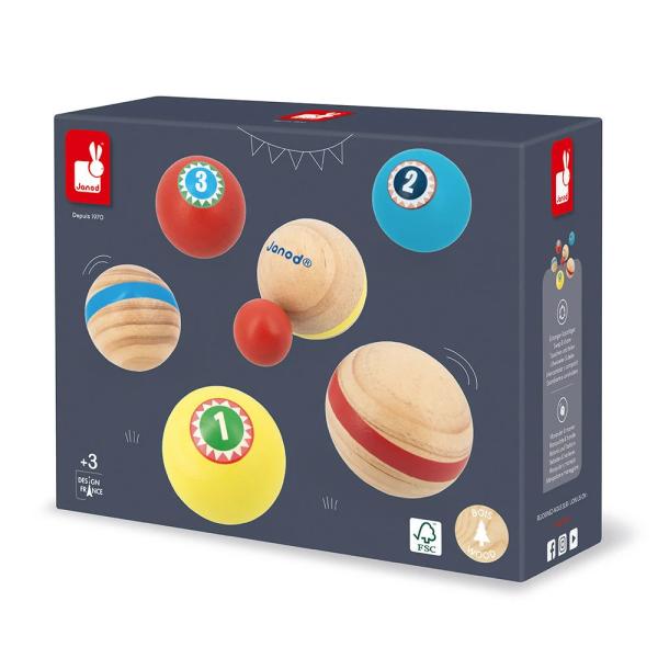 Janod Applepop Dětský dřevěný petanque