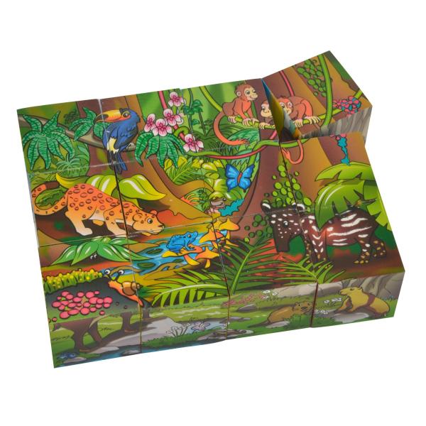 Dřevěné obrázkové kostky (obrázek 9)