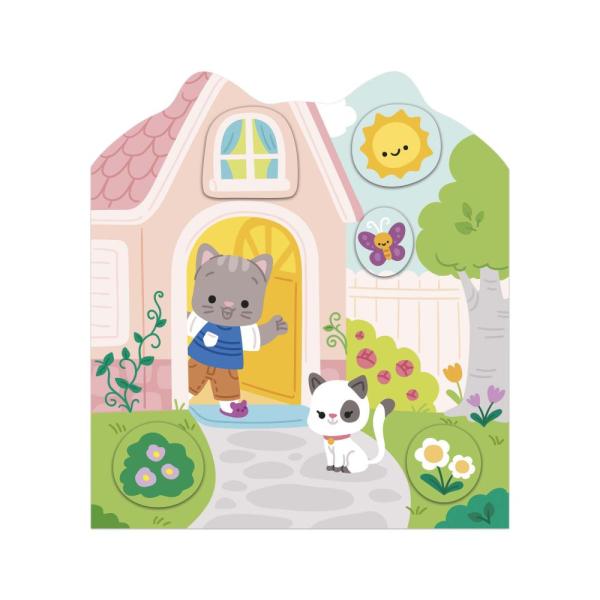 Janod Stickers Samolepky Dům 7 předloh (obrázek 6)