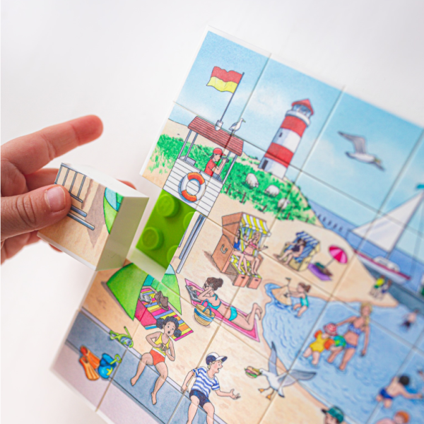 HUBELINO Puzzle-Dovolená na pláži (obrázek 4)